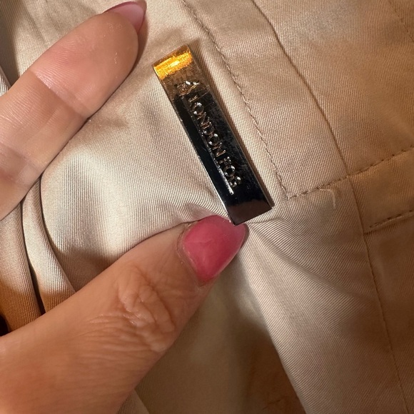 London Fog Classic Beige Trench-Style Jacket – Size 10 Petite - Picture 2 of 6